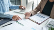 © Charlie's - business man Auditor or internal revenue service staff checking annual financial statements company Audit  Accounting tax.