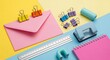 © Ilham - Colorful Stationery Set for Office School and Creative Projects