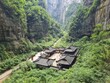 © Rutsada - Wulong National Park, Chongqing most famous place of valley in china world heritage landscape