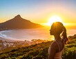 © Sunartohk56 - Woman views sunset over ocean