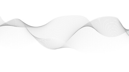 Wall Mural - abstract wave element for design. digital frequency track equalizer. wave with lines created using b