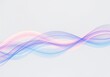 © Alex - Elegant Abstract Background with Flowing Pastel Waves for Modern Design and Technology Projects Websites and Presentations