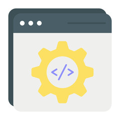 Web and Design Development or Graphics Design Flat Icons and illustrations Pack