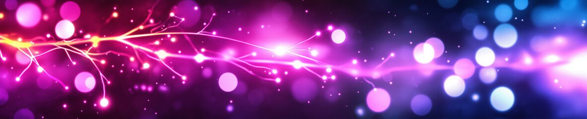 Wall Mural - Abstract background with colorful sparkles great for holiday backgrounds.