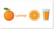© Lucas - Fruits buy orange juice, fresh oranges, and orange slices for healthy eating and vitamin c boost today online now vector