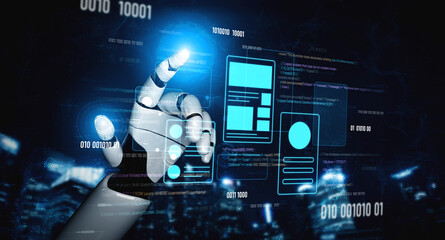 AI designing UI UX interface, optimizing application layout, reviewing structure, and aligning code functionality with visual design components and user experience goals. Vouch