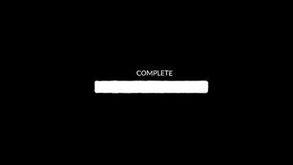 Loading Animation on transparent Background, Progress bar, Loading Bars, loading Process to Complete, loading Button alpha channel