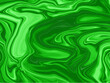 © Mashurisme - Dynamic abstract art with fluid swirls of emerald, lime, and forest green, creating a vibrant, marbled texture.