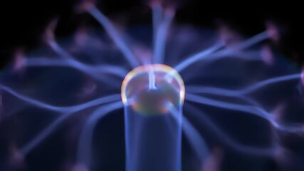 Wall Mural - shimmering rainbow plasma energy ripples and expands in a mesmerizing, seamlessly looping abstract m