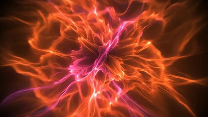 Wall Mural - vibrant psychedelic burst warping colors seamless abstract loop background presentation, seamless ab