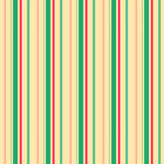 Wall Mural - Colorful seamless striped pattern.Vertical stripes lines abstract repeat pattern vector illustration background for fabric and prints.Christmas wallpaper.