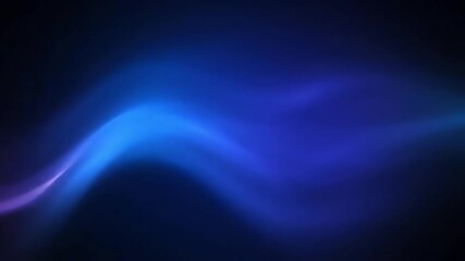 Wall Mural - a seamlessly looping video of a mystical blue energy field softly pulsing and flowing with ethereal 