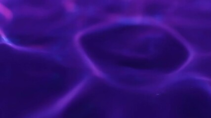 Wall Mural - abstract seamlessly looping video of a glowing ultraviolet plasma field rippling and shifting deep, 