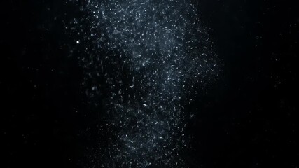 Wall Mural - An ethereal starlight glow forming a veil of shimmering cosmic dust, slowly descending like glitter through the darkness in a seamless loop seamless, dust, energy
