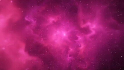 Wall Mural - cosmic pink and magenta hues gently drifting and diffusing like interstellar dust in a seamlessly lo