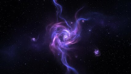 Wall Mural - abstract space background, abstract blue background, abstract background with space