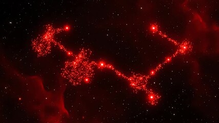 Wall Mural - abstract red background, red smoke background, red smoke on black