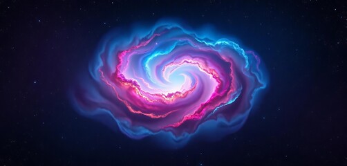 Wall Mural - Distant nebulae swirl in vibrant colors against a backdrop of countless stars,  space,  light
