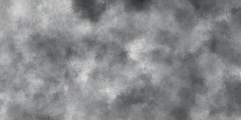 Wall Mural - Abstract black and white fog background. Dark cloudy smoke texture. Monochrome watercolor wash with artistic cloudy textures brushstrokes. Faded storm texture in grayscale tones.