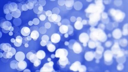 blue bokeh background