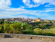 Toledo, Spain, May 21 2025,  Panoramic view city Toledo Spain