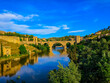 Toledo, Spain, May 21 2025,  Panoramic view city Toledo Spain