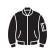 © MdMasudRana - Bomber jacket stylish outerwear clothing fashion solid icon graphic