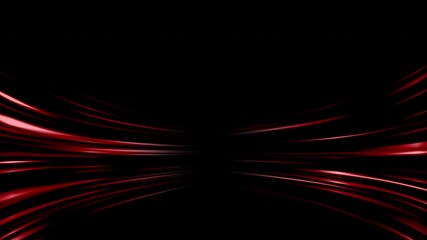 Wall Mural - flowing red lines graphic elements backdrop loop