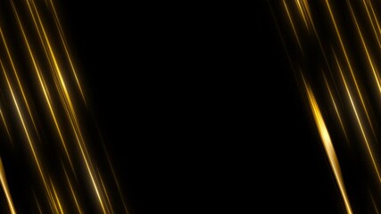 Wall Mural - bright gold abstract graphic element backgrounds loop