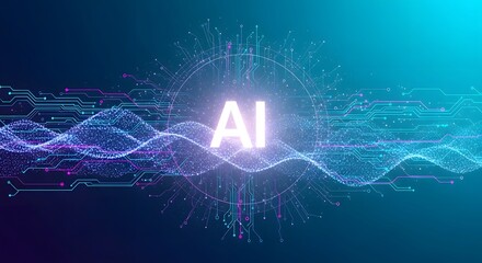 Futuristic Artificial Intelligence Interface with Human Interaction