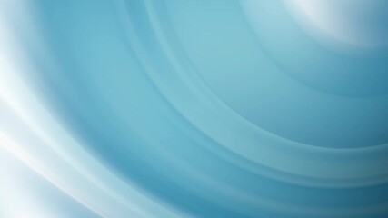 Abstract blurred blue and white concentric curved shapes. Suitable for backgrounds, technology, and futuristic design projects in visuals.