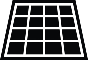Abstract grid pattern surface texture geometric background modern minimalist design vector