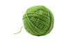 © Tanjil - Green yarn ball isolated on black background for knitting and crochet crafts projects closeup