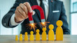 © HiraStock - Businessman Attracting Talent With Magnet for Business Growth and Human Resource