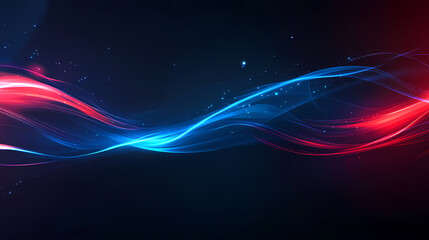 Wall Mural - Abstract Dynamic Flowing Lines