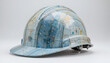 © Mr - Global construction safety hard hat symbolizing worldwide engineering and industry innovation