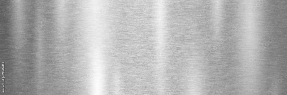 Brushed silver metal texture background design Stock Photo | Adobe Stock
