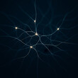 © Raffi - Neural network visualization glowing nodes connected by lines, AI concept