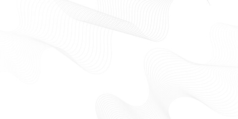 Wall Mural - vector wave digital white and gray blend futuristic technology flow tech transparent line stripe ene