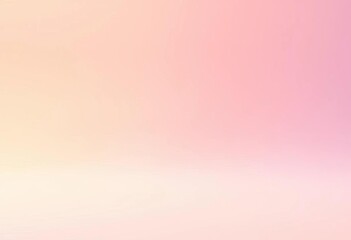 Wall Mural - Subtle pastel gradient, soft blend from peach to lavender,  spring,  ethereal