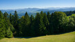 Ausblick vom Pfänder über Bregenz und die Alpen