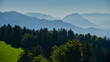 Ausblick vom Pfänder über Bregenz und die Alpen