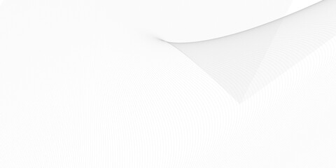 Wall Mural - elegant abstract background with subtle light gray wavy lines on white, creating a clean, modern, an