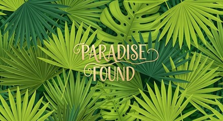 palm tree leaves