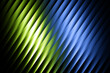 © MicroTee - Abstract stripes in blue and green gradient on black background