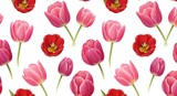 Floral pattern tulips