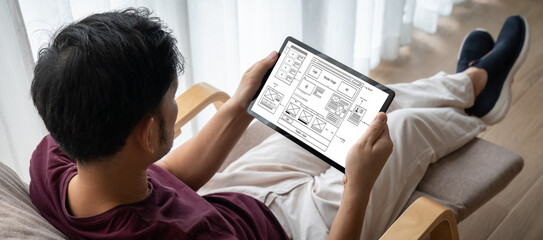 Website design software provide modish template for online retail business and e-commerce