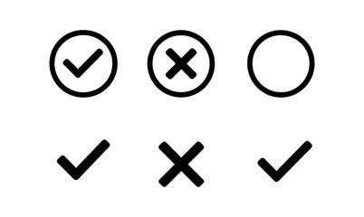 Modern set of alarm icons for ui design and app development