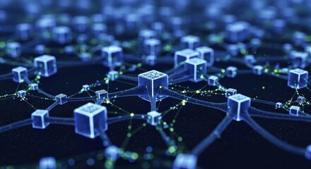 Blockchain Network Data Cubes Concept
