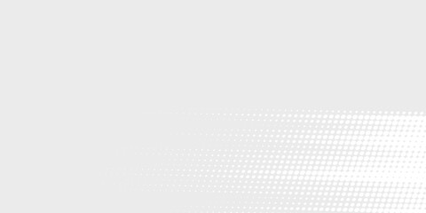 Wall Mural - Vector dot white gray wave light technology texture background. Abstract big data digital concept art simple. vector background eps10